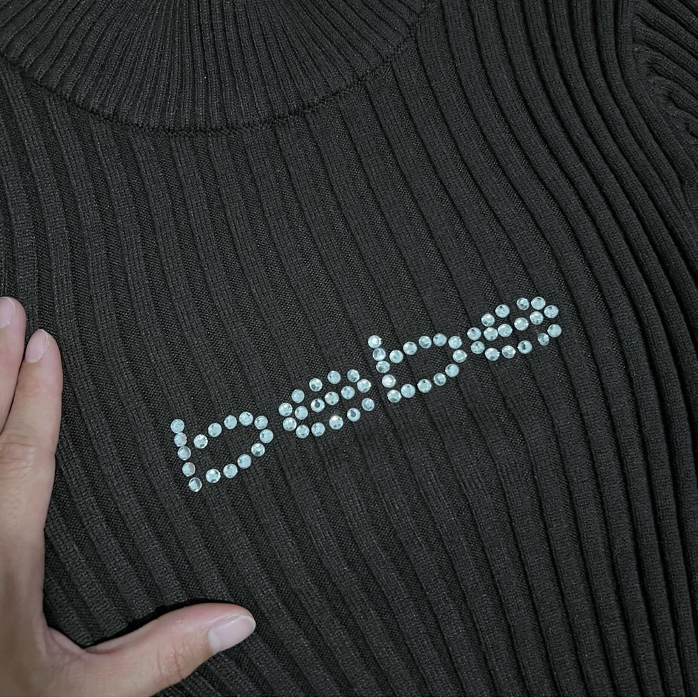 SOLD!!! Y2K Bebe Longsleeve Top - Picture 3 of 4
